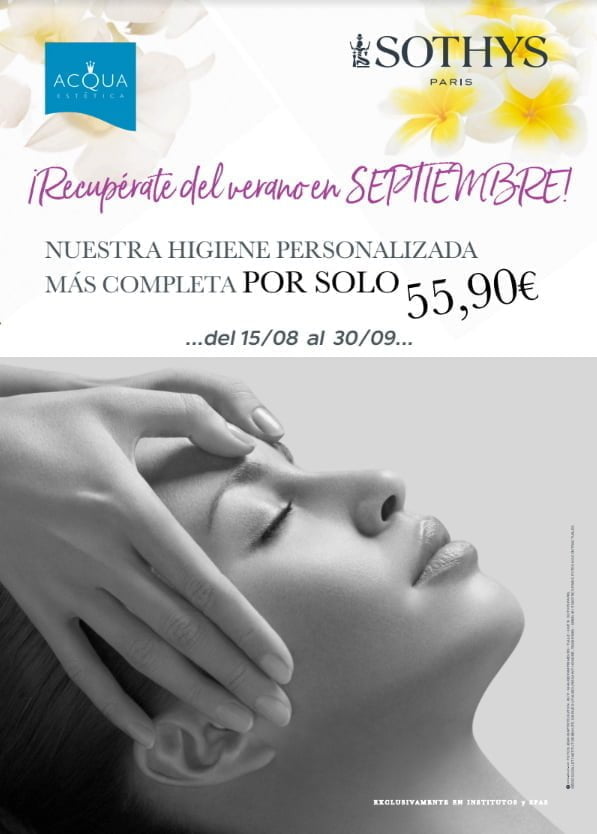 [PROMO FINALIZADA] ¡Recupérate del verano en SEPTIEMBRE!